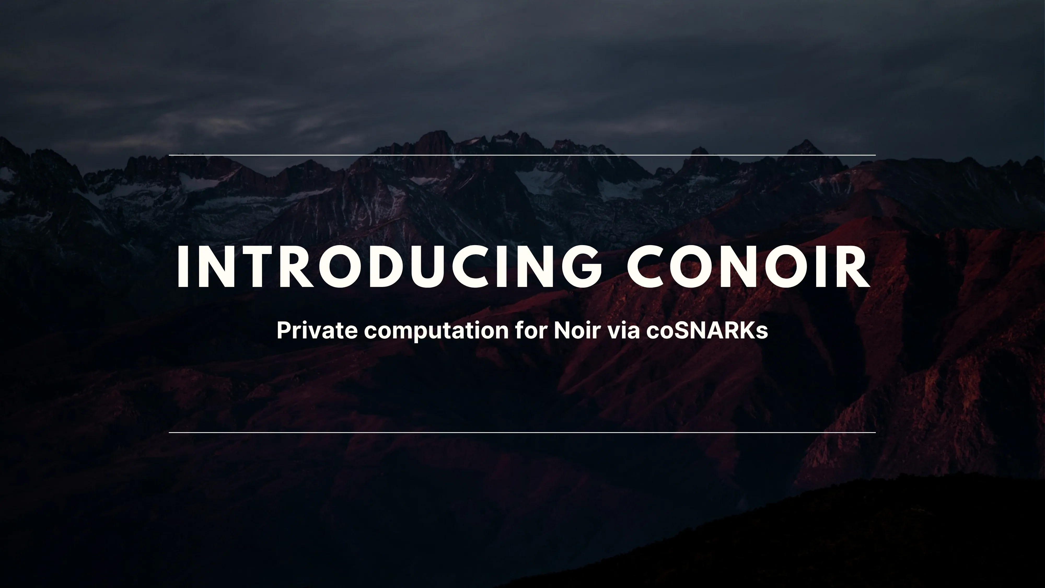 A First Look at Collaborative Noir