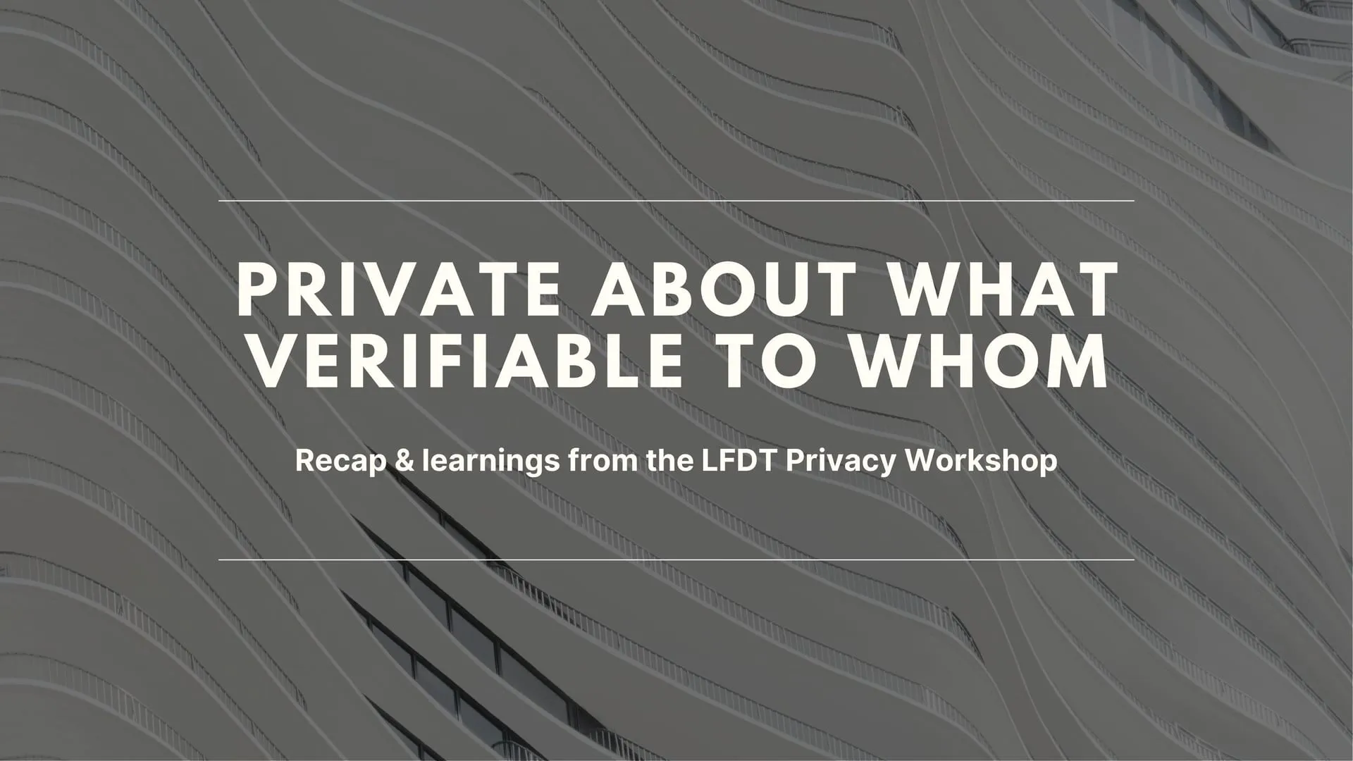 Two Questions That Decide Whether a Payment Is Private