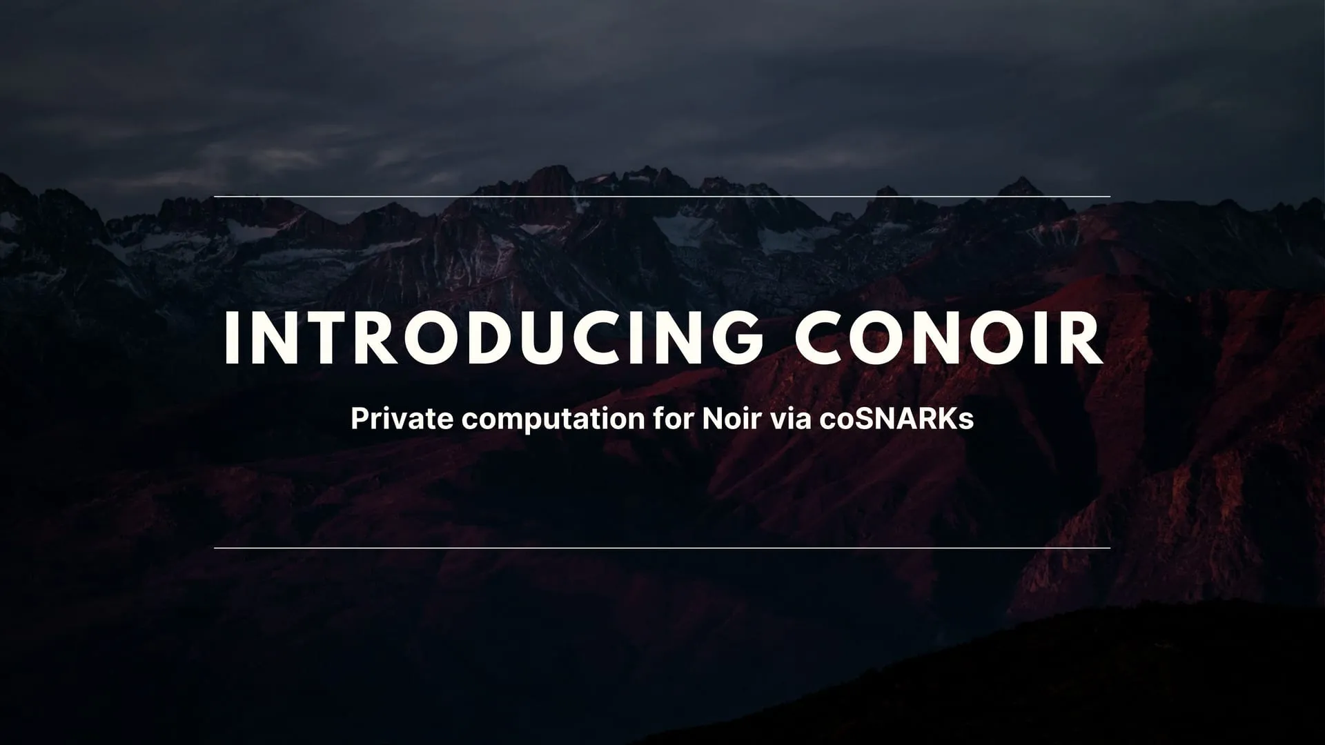 A First Look at Collaborative Noir